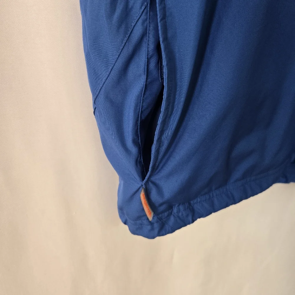 Sunice Shorter Sleeves Quarter Zip Golf Outdoors Blue Jacket  Size L